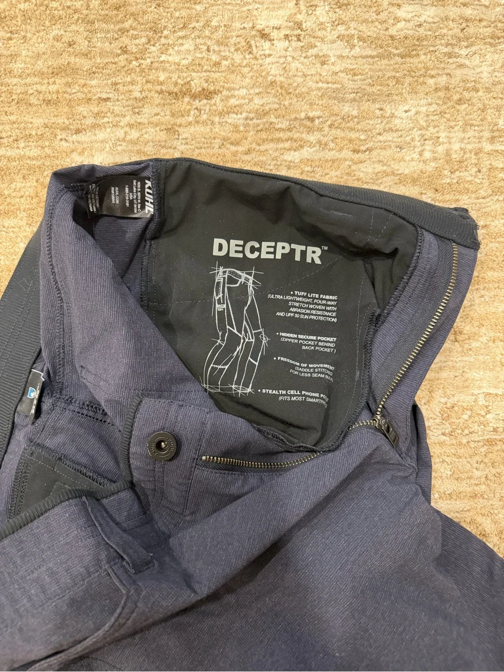 Kuhl Deceptr Pants Size 34x30
